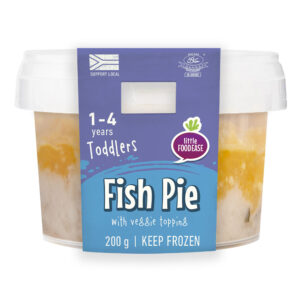 fish pie with veggie topping