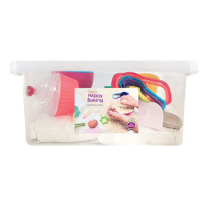 happy baking sensory box