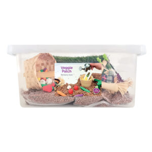 veggie patch sensory box