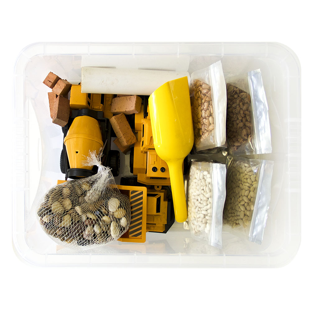 construction sensory box - Image 2